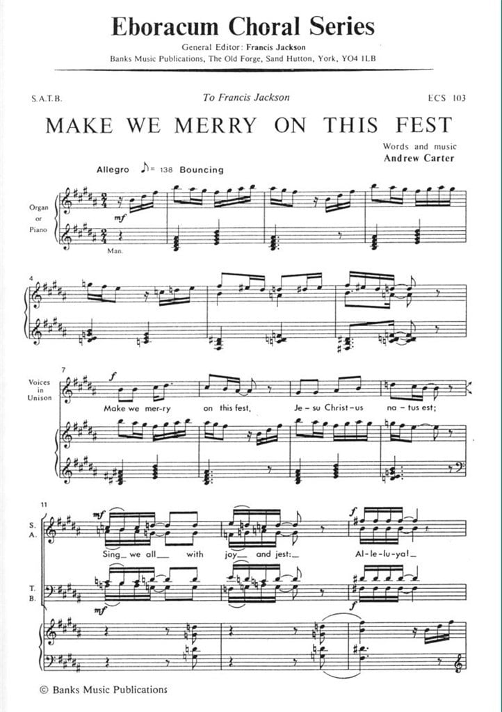 Make We Merry On This Fest